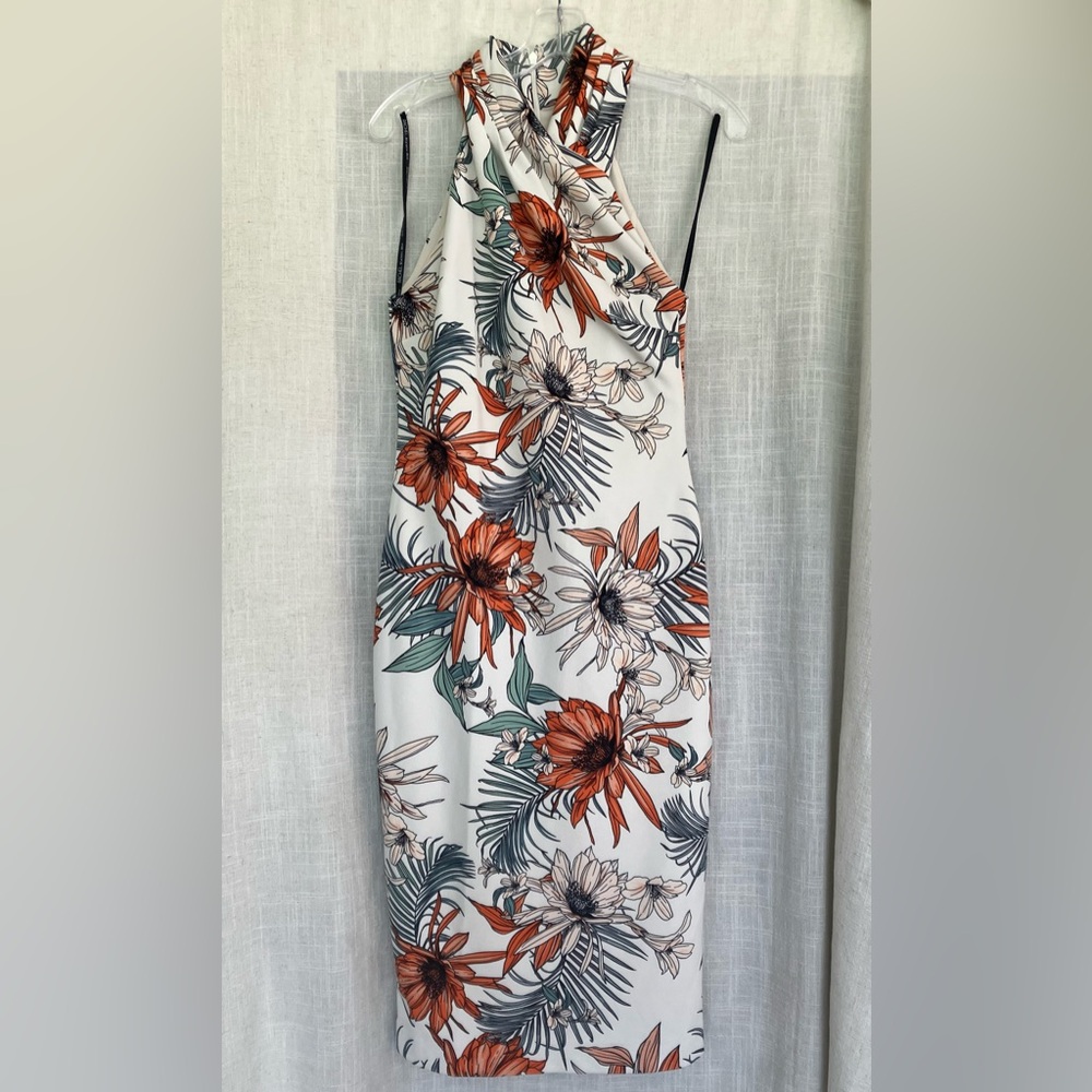 RACHEL Rachel Roy Multicolor floral Patterned Dress halter